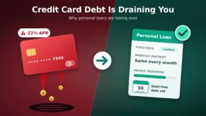Credit card debt wearing you down? Here’s why personal loans are becoming the go-to solution