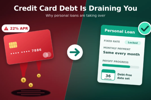 Credit card debt wearing you down? Here’s why personal loans are becoming the go-to solution